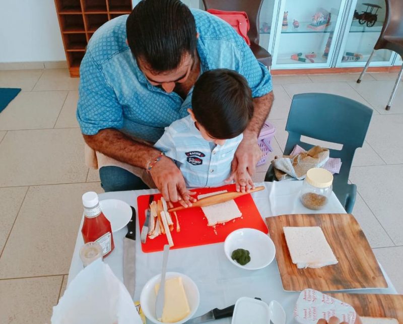 Dining with Dad