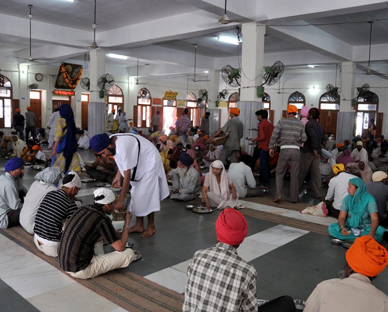 The Guru Ka Langar at Amritsar