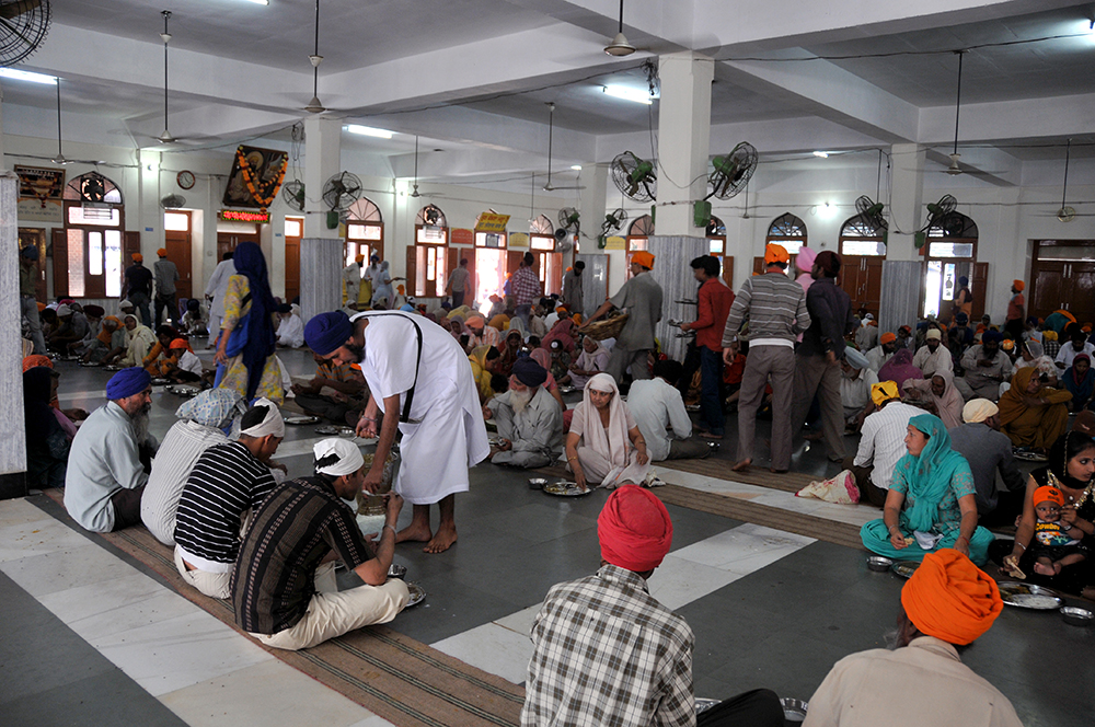 The Guru Ka Langar at Amritsar