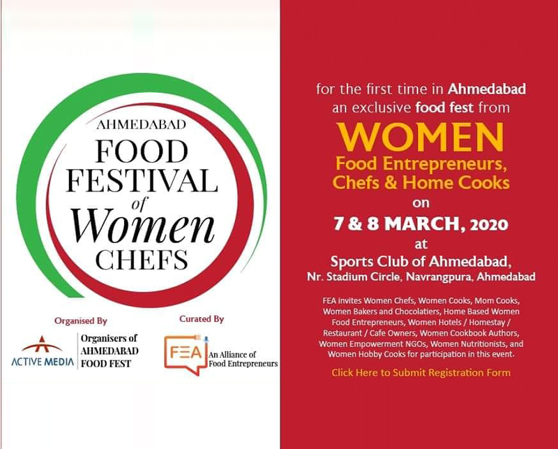 Ahmedabad Food Festival of Women Chefs- 2020