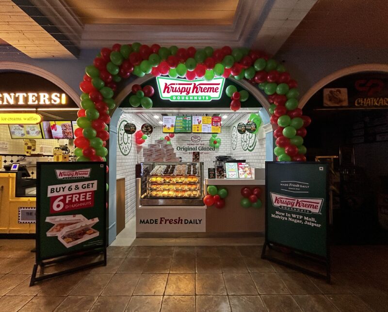 Krispy Kreme Enters Jaipur With Its First Store at World Trade Park, Introducing a Classic American Coffee and Doughnut Experience