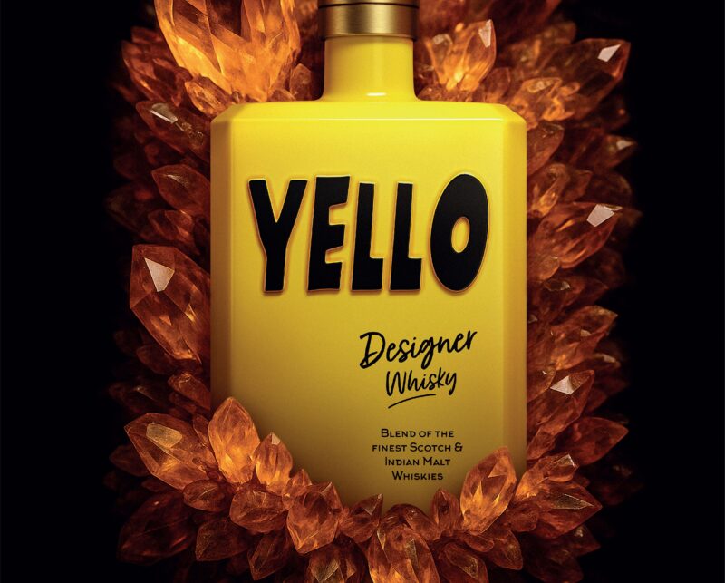 ABD Maestro unveils YELLO Designer Whisky, a bold new fusion of Scotch and Indian Malts