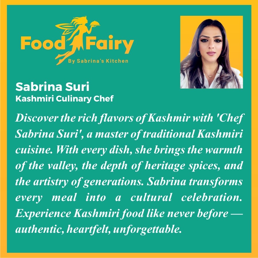 THE KASHMIRI FOOD CHAMPION